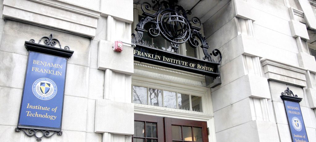 Benjamin Franklin Institute of Technology sign
