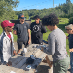 Electrical Engineering students on trip to Maine