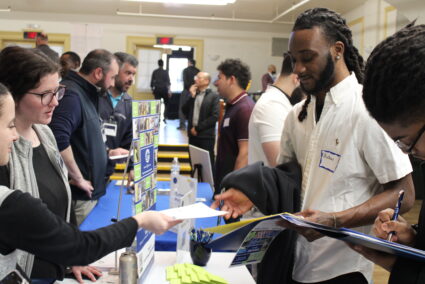 Students at Career Fair