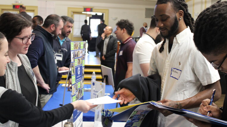 Students at Career Fair