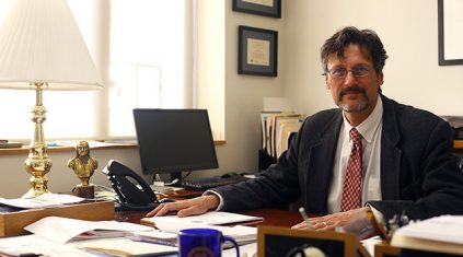 Anthony Benoit in his office